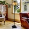 Hastings Home Hastings Home Tiffany Style Dual Light LED Floor Lamp 447938WXR - alternate 1